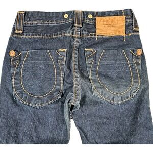 VTG True Religion  Mens Jeans Suspender‎ Button-Fly Jeans Size 30 made in USA